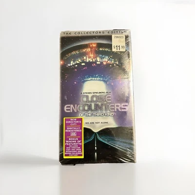 CLOSE ENCOUNTERS OF THE THIRD KIND (VHS,1998) NEW SEALED THE COLLECTOR'S EDITION - Image 1 of 4