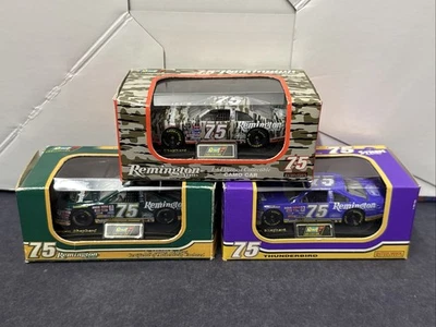 Lote de 3 1996 Morgan Shepherd #75 Remington Stren 1/64 Revell NASCAR Diecast Foto 1 de 4