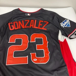 Adrian Gonzalez Signed 2010 All Star Game Majestic Jersey PSA DNA Certified - Picture 1 of 7