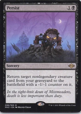 Persist Modern Horizons 2 Regular Rare #96 NM MTG - Image 1 of 2