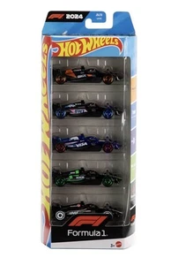 Hot Wheels Formula 1 5 Pack Mclaren Alpine Red Bull Sauber Haas 2024 NEW IN BOX - Picture 1 of 7
