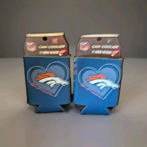 New 2-Sided Denver Broncos Football League Licensed Slim Can Cooler- 1PC - Picture 1 of 2