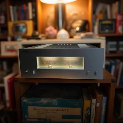 Amplificador integrado Yamaha M-5000SL (plateado) Foto 1 de 2