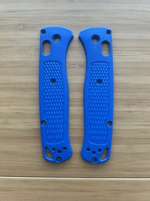 Básculas de mango Benchmade 535 Bugout Blue Grivory Stock OEM Foto 1 de 2