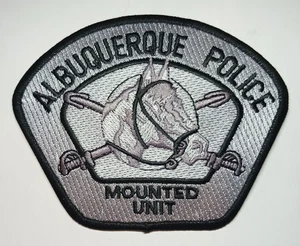 Patch unità montata polizia Albuquerque New Mexico - spedizione tracciata gratuita negli Stati Uniti! - Foto 1 di 1