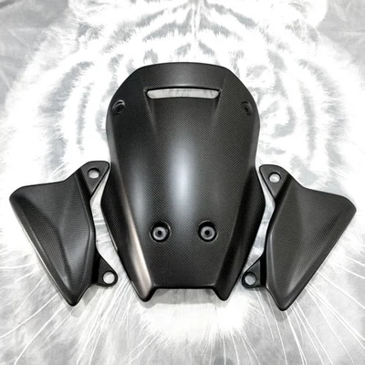 Deflector de viento mate de fibra de carbono para Ducati Multistrada V4/S Pikes Peak 21-24 Foto 1 de 4