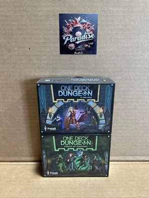 One Deck Dungeon Board Game + One Deck Dungeon Forest Of Shadows Asmadi Games - Image 1 of 4