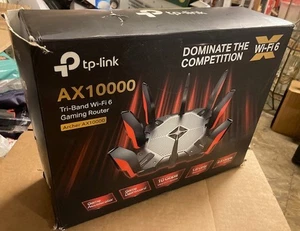 Neu TP-Link Archer C7 Tri Band WiFi 6 AX10000 Gaming Router - Bild 1 von 1