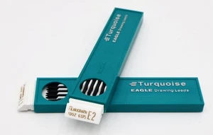 2 Packs Berol Turquoise Drawing Leads (6375 E1 Black) 2 Dozen (24) - Picture 1 of 4