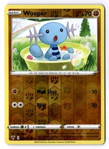 Wooper Reverse Holo Common SWSH04: Vivid Voltage 083/185 NM - Picture 1 of 2