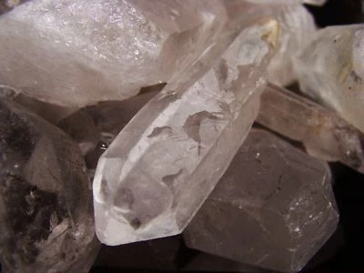 1000 Carat Lots of Unsearched Quartz Crystal Points + a FREE faceted gemstone