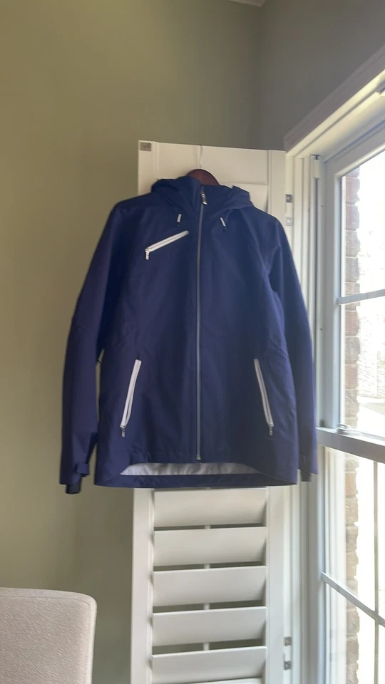 Women’s Decente Ski Snowboard Jacket Navy Size 12 Waterproof Shell - Image 1 of 4