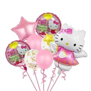 Hello Kitty 10pcs Party Balloon Set, perfect for any celebration, Kawaii Cute!! - Picture 1 of 10