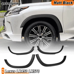 For Lexus LX450 LX570 2007-19 Side Wheel Eyebrow Arch Fender Flares Molding Trim - Picture 1 of 12