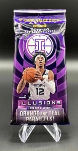 2019/20 Panini Illuisions Basketball Retail Cello Fat 2 Pack Lot QTY - Zdjęcie 1 z 1