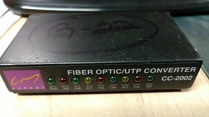 CC-2002 Canary Fiber Optic UTP/ST Converter - Picture 1 of 3