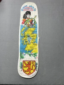 BONNIE SCHOTTLAND Leinen Geschirrtuch Topflappen Küchendeko Vintage Retro Karte - Bild 1 von 16