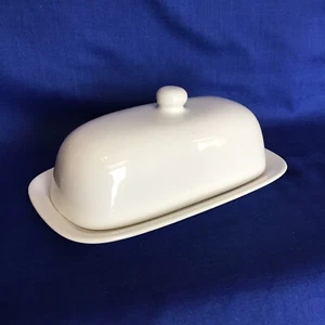 CorningWare Butter Dish, White, Table Ware , Casual Chinaware - Picture 1 of 10