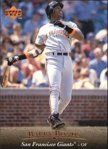 1995 Upper Deck Card #335 Barry Bonds GIANTS R24109 