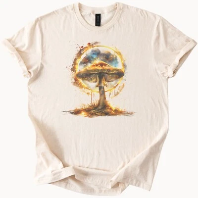 Camiseta Magic Mushroom Camiseta Hongos Psicodélicos Camiseta Trippy Top Foto 1 de 4