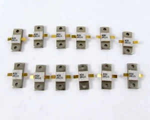 Lot (12) KDI / Aerotech PPR-975-250-3 Power Resistor, Conduction Cooled 281 Ohm - Picture 1 of 3