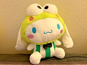 Cute Cinnamonroll With Keroppi Outfit Costume Plush Sanrio 10'' Brand New - Picture 1 of 4