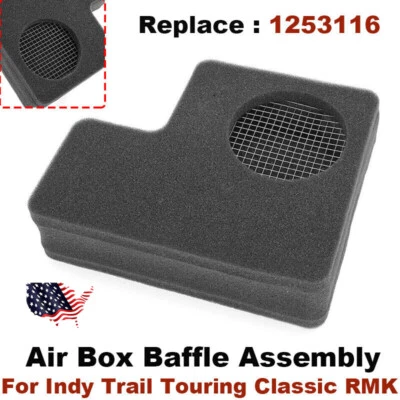 Air Box Baffle Assembly 1253116 For Polaris Indy Trail Touring Classic RMK SKS - Image 1 of 4