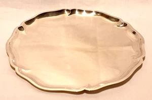 Vassoio Wilkens argento 835 diametro circa 26 cm - Foto 1 di 6