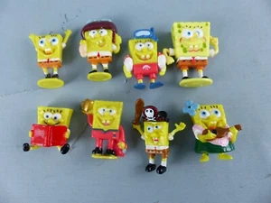 Lot de 8 figurines VIACOM Bob l' éponge SPONEBOB 2005 2008 lot 103 - Picture 1 of 2