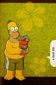 The Simpsons (2000s) - Original Brand Layout Style Guide Booklet- "Isle Style 2" - Picture 1 of 8