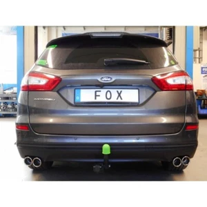 Fox Sportauspuff Re Li Cada 2x76mm para Ford Mondeo V Hatchback Familiar Sedán - Imagen 1 de 2