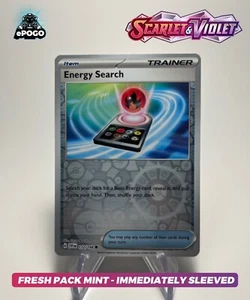 Energy Search 172/198 Reverse Holo Pokémon TCG: Scarlet & Violet Base MINT ⚡️ - Picture 1 of 2