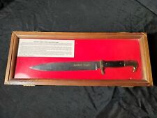 Kershaw Solingen Germany Rostfrei Golden Eagle Fixed Blade Knife Dagger 1989 KAI