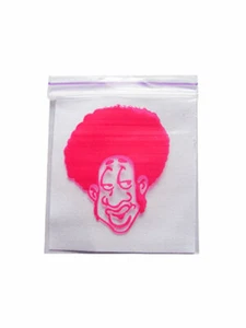 100 Resealable Baggies Afro Man 4cm x 4cm - Picture 1 of 1