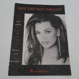 Vanessa Williams Save The Best For Last Partituras 1989 Hal Leonard Piano - Imagen 1 de 24