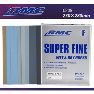 Wet and Dry Sandpaper Sanding Sheets 400 - 7000 Grit 230x280mm Fine Sand Paper - Picture 1 of 4