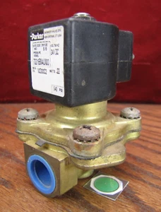 Parker Solenoid valve 24v DC 5/8"orifice 22 watt 40 psi 7221BN4UN00 - Picture 1 of 3
