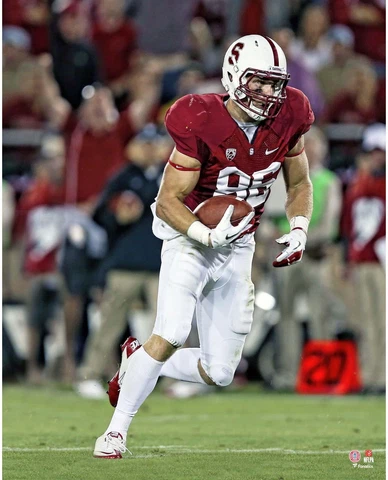 Zach Ertz Stanford Cardinal Unsigned Running 16" x 20" Photo - Fanatics Cover
