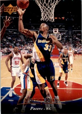 1995-96 Upper Deck Antonio Davis . Indiana Pacers #8 - Image 1 of 2