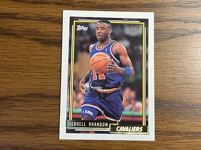 1992-93 Topps - Terrell Brandon #69 Gold - Image 1 of 2