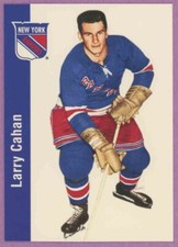 1994 94-95 PARKHURST 1956-57 MISSING LINK RANGERS LARRY CAHAN #87