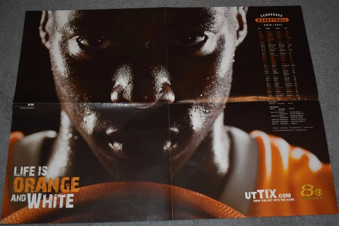 TENNESSEE VOLS 2010-11 MENS BASKETBALL POSTER Cover