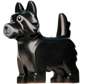 NEW LEGO - Animal - Land - Dog Terrier Scottish Black x 1 Build-A-Minifigure - Picture 1 of 1