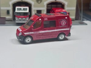 Custom Matchbox Ambulance Morris Fire - Picture 1 of 2