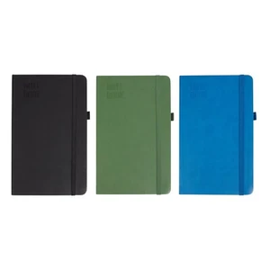 Notizbuch PU DIN A5 Notizheft 100 Blatt liniert 80 GSM Notizbuch Schreibblock - Bild 1 von 12