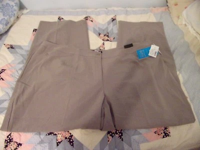 Studio 1940 Women's Plus Size 9X Dress Pants  50W X 32L Light Brown Y2K NWT - Image 1 of 4