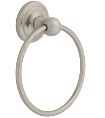 OEM Franklin Brass Hand Towel Holder Satin Nickel Towel Racks for Bathroom Wall - Image 1 of 4