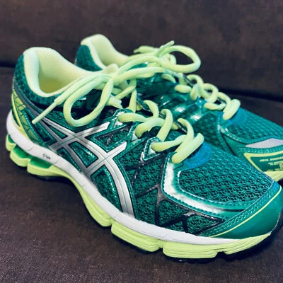 ASICS GEL-Kayano 20 6,5 США GS Green Lightning Volt 39,5 евро 20-я годовщина - Изображение 1 из 4