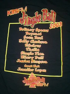 vintage Beyonce J Lo Brittany Spears Christmas t shirt hip hop disco diva - Picture 1 of 6