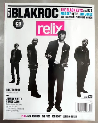 Relix Magazine This Is Blackroc 2010 The Black Keys with RZA Mos Def (HAS CD) - Image 1 of 4